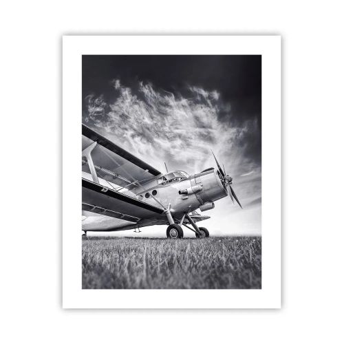 Affiche - Poster - Le pèlerin ailé - 40x50 cm