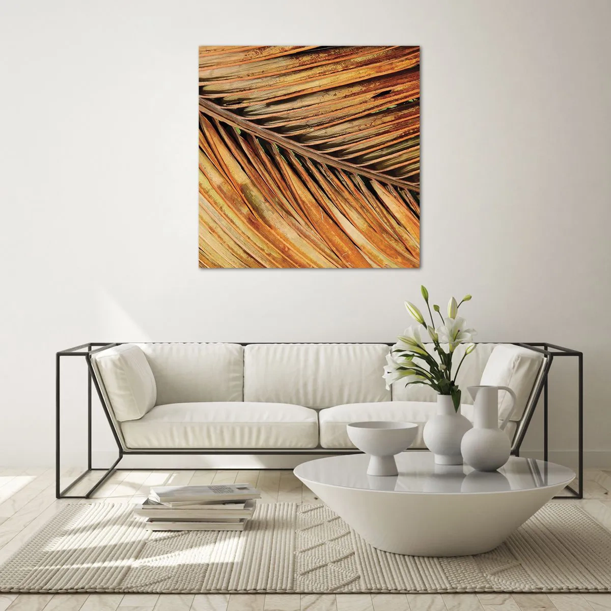 Impression sur verre - Image sur verre - Or de noix de coco - 30x30 cm