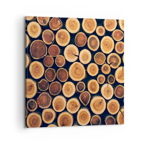 Impression sur toile - Image sur toile - Quel âge je semble avoir ? - 60x60 cm