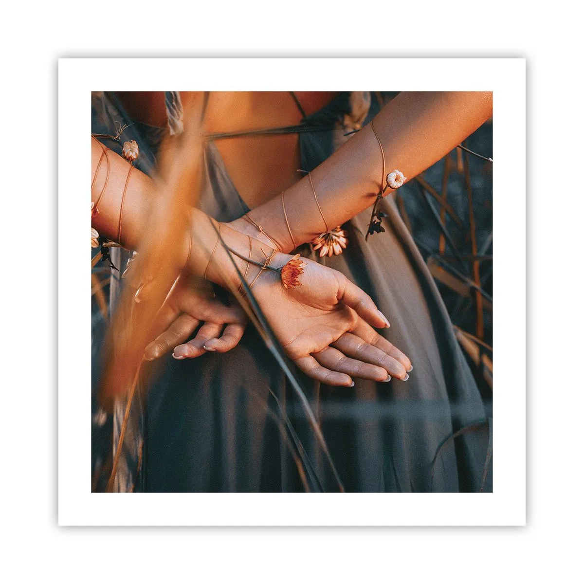 Affiche - Poster - Liée à la nature - 50x50 cm