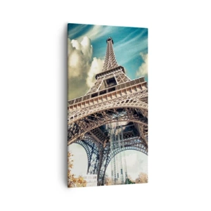 Impression sur toile - Image sur toile - Et en automne à Paris... - 55x100 cm
