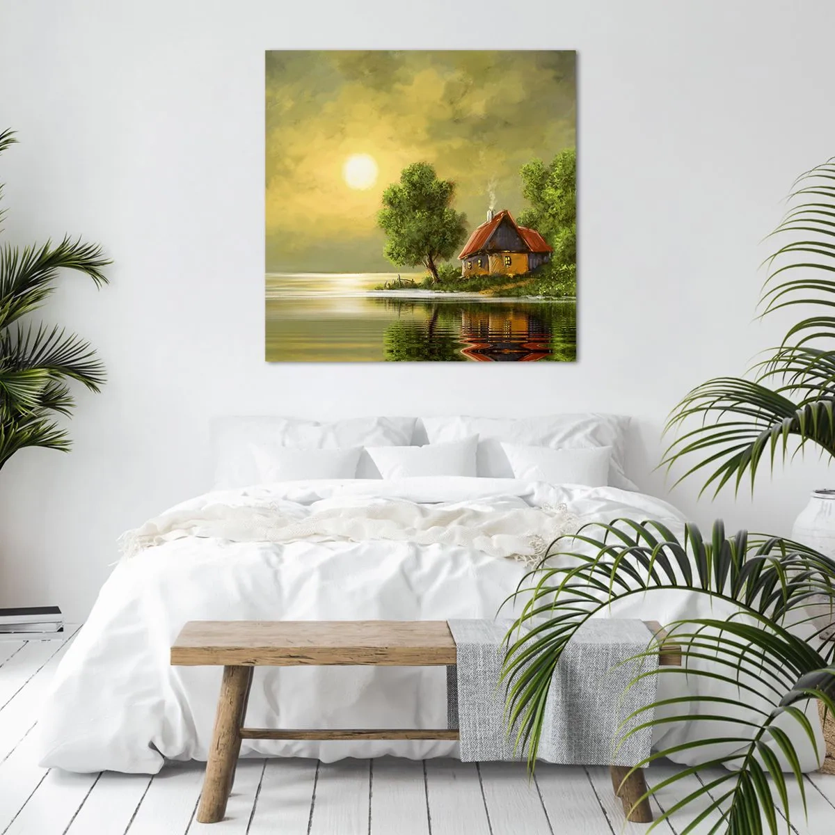 Impression sur toile - Image sur toile - Beau, comme une image - 60x60 cm