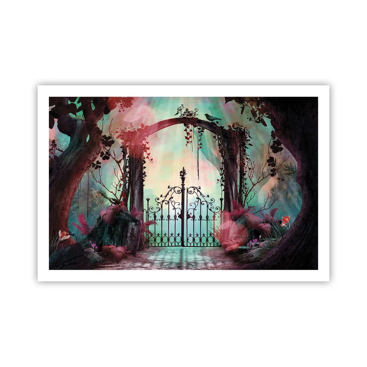 Affiche - Poster - Jardin secret - 91x61 cm