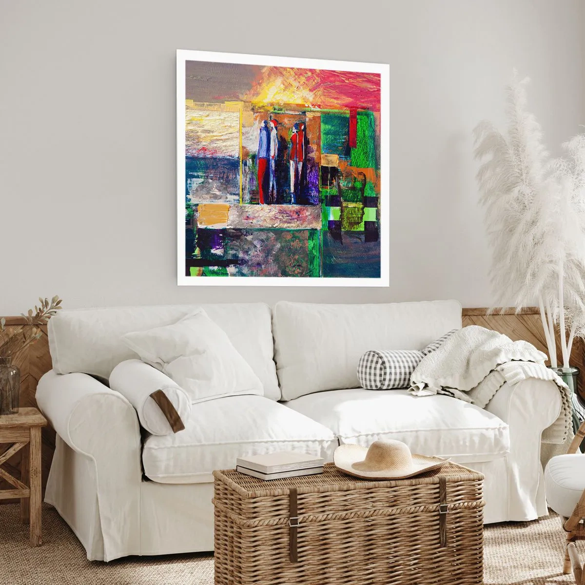 Affiche - Poster - Relations et émotions - 60x60 cm