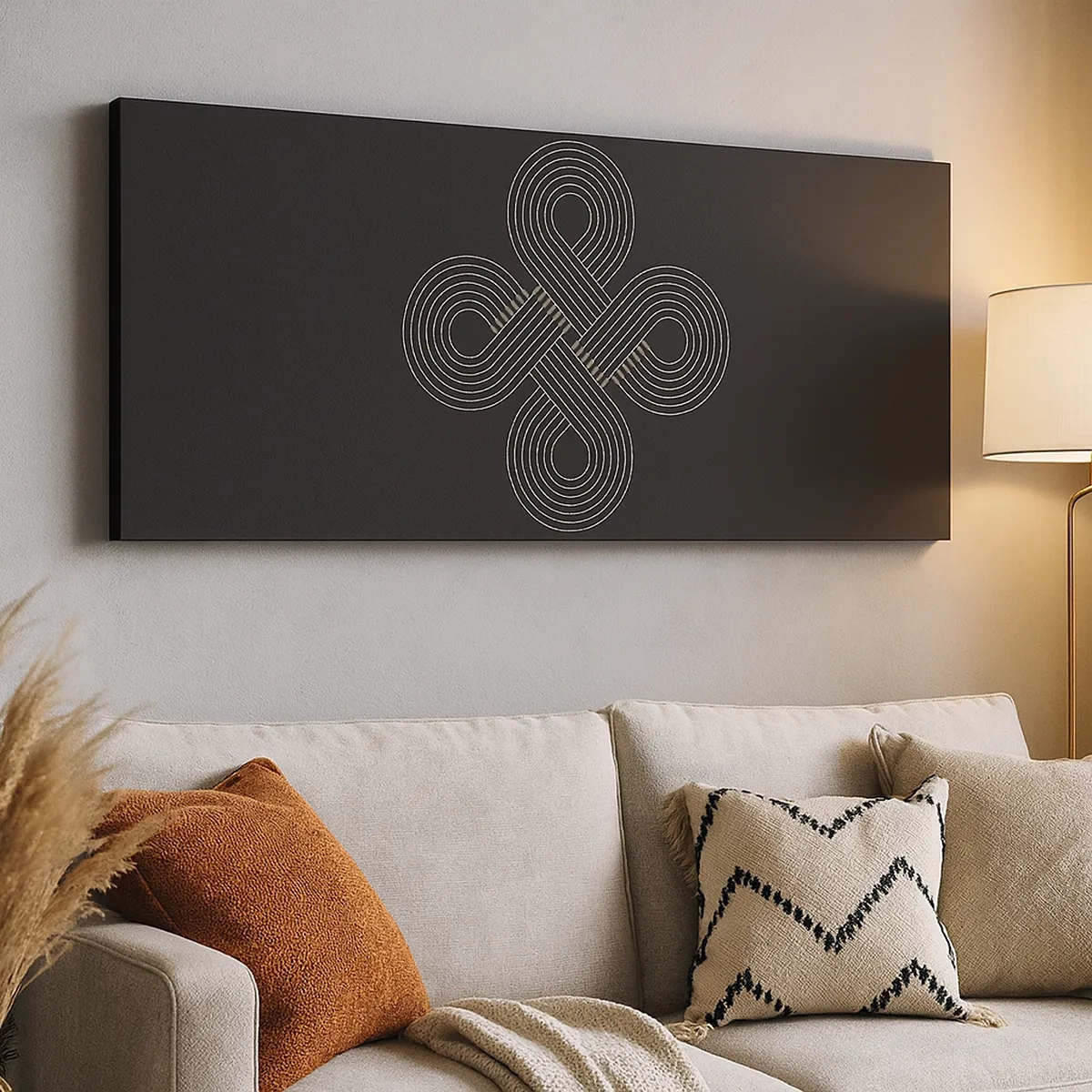 Impression sur toile - Image sur toile - Dans l'âme celtique - 30x30 cm