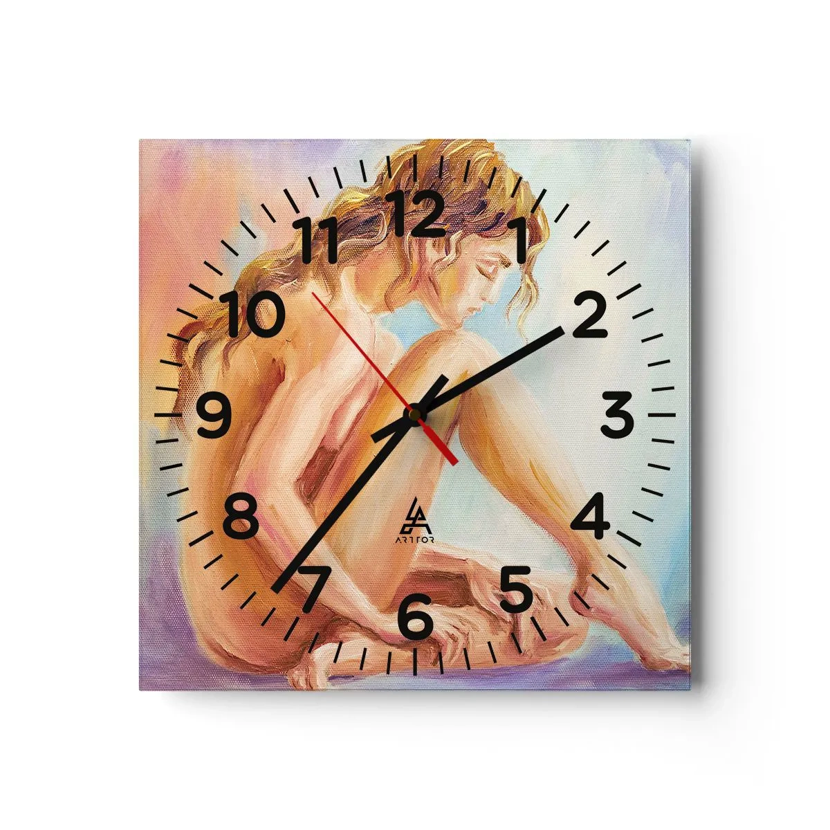 Horloge murale - Pendule murale - Acte de jeunesse - 40x40 cm