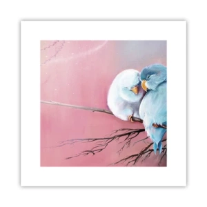 Affiche - Poster - Que dire de plus?... - 30x30 cm