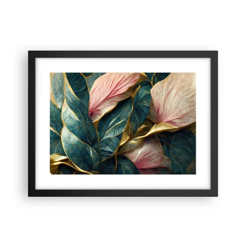 Affiche dans un cadre noir - Poster - Élégance et style naturels - 40x30 cm