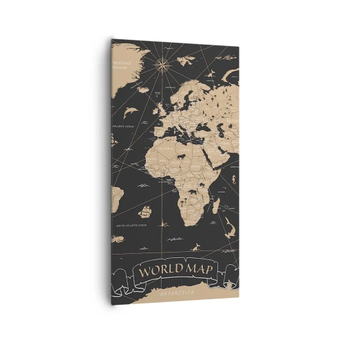 Impression sur toile - Image sur toile - Les limites de mon monde - 65x120 cm