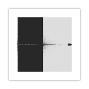 Affiche - Poster - Droit au but - 30x30 cm