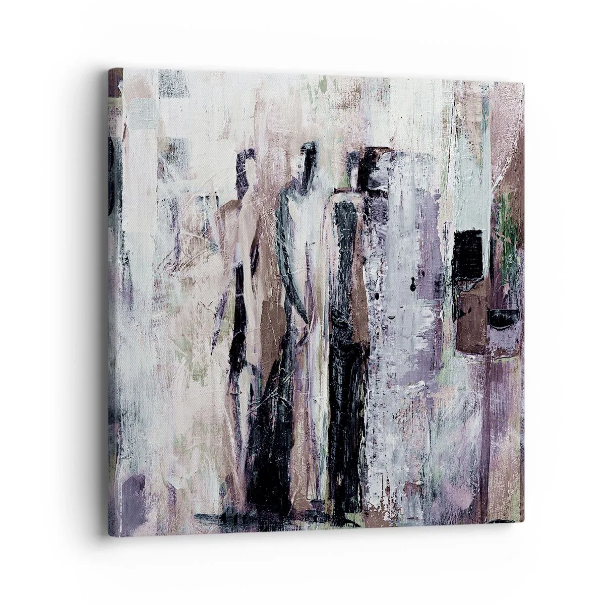 Impression sur toile - Image sur toile - Les trois mystérieux - 40x40 cm