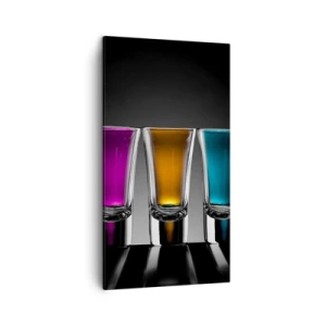 Impression sur toile - Image sur toile - Les couleurs de la joie - 45x80 cm