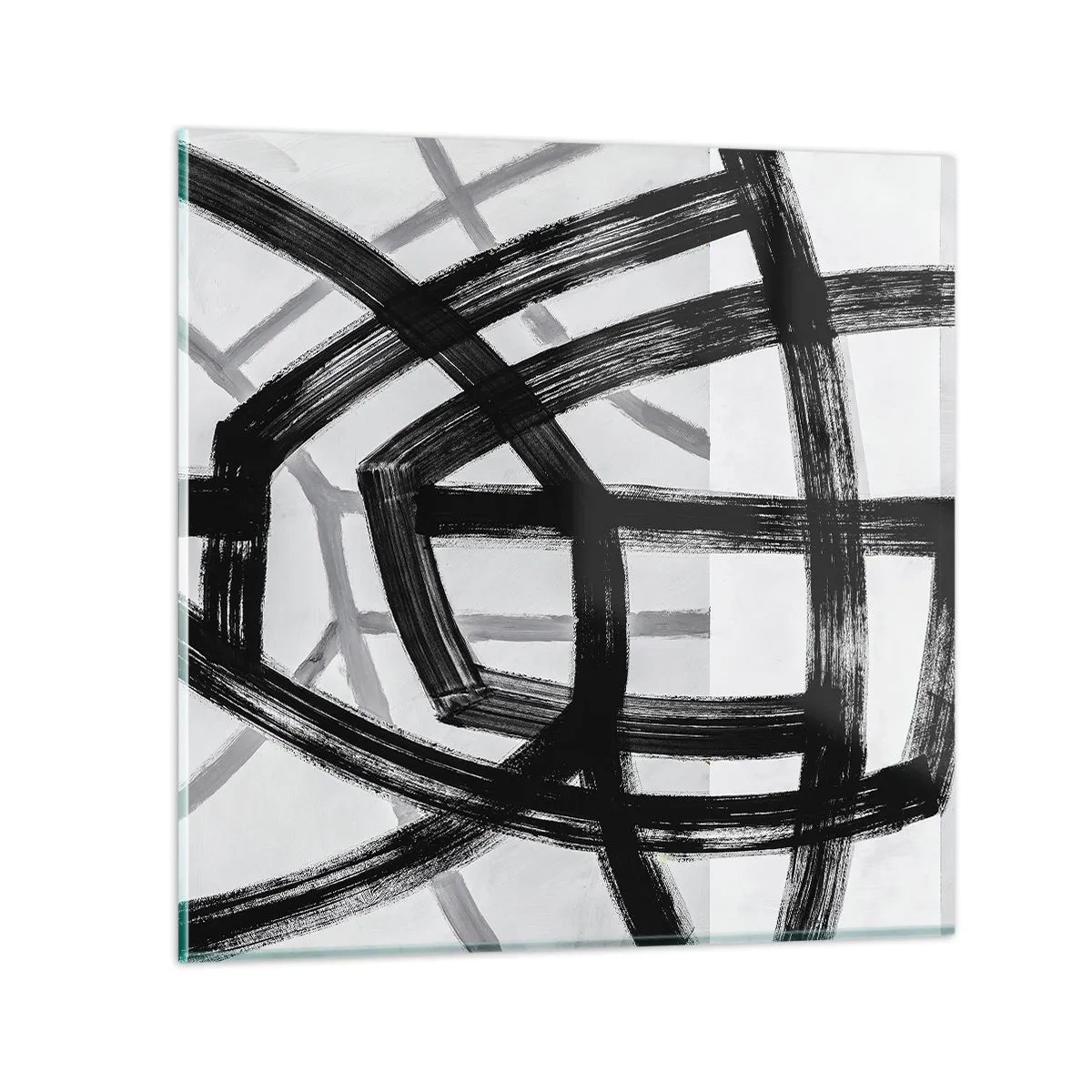 Impression sur verre - Image sur verre - Profondeur du bâtiment - 70x70 cm