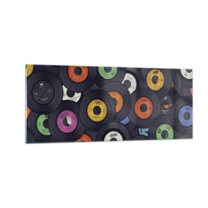 Impression sur verre - Image sur verre - Couleurs des classiques - 100x40 cm