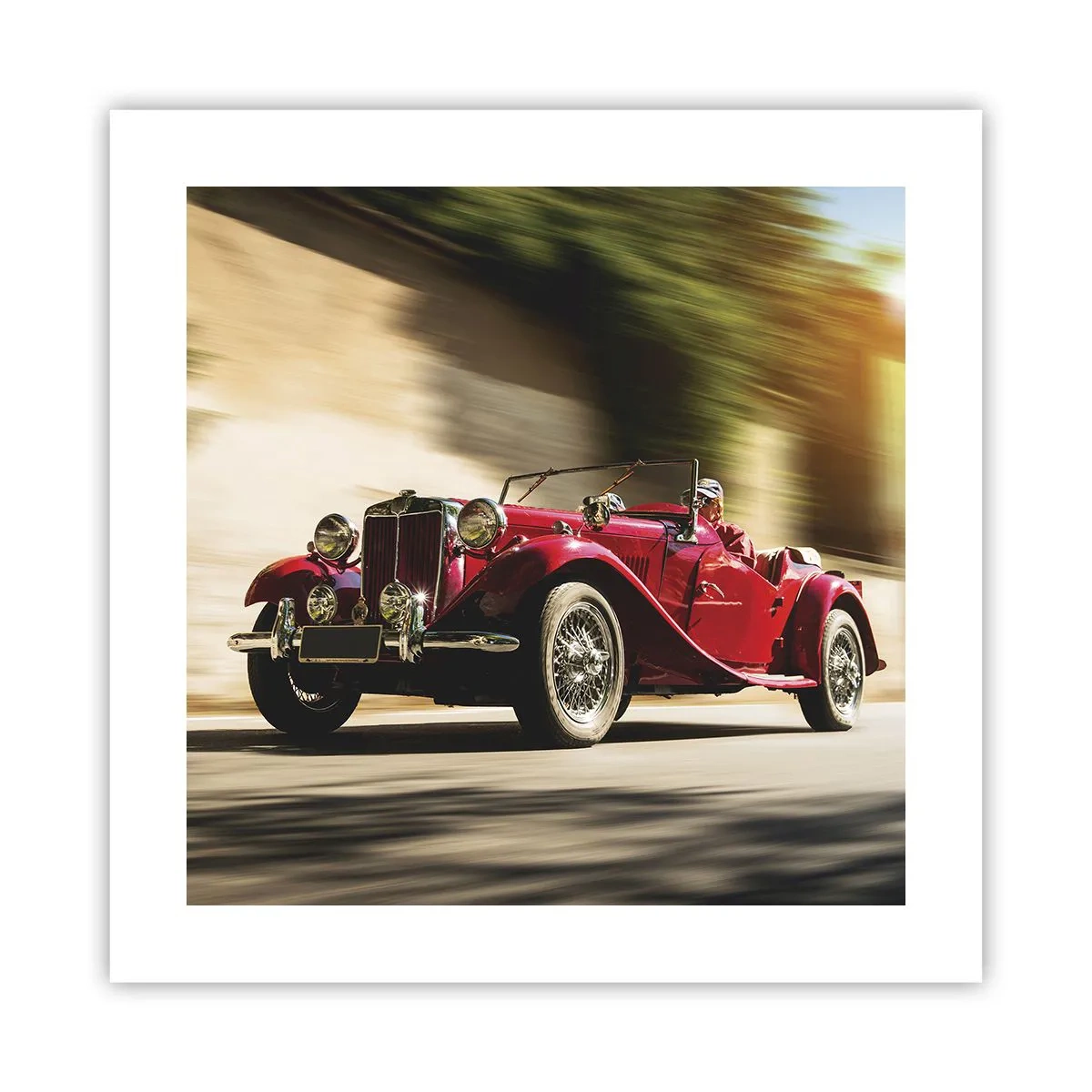 Affiche - Poster - Plus belle que Nike de Samothrace - 40x40 cm