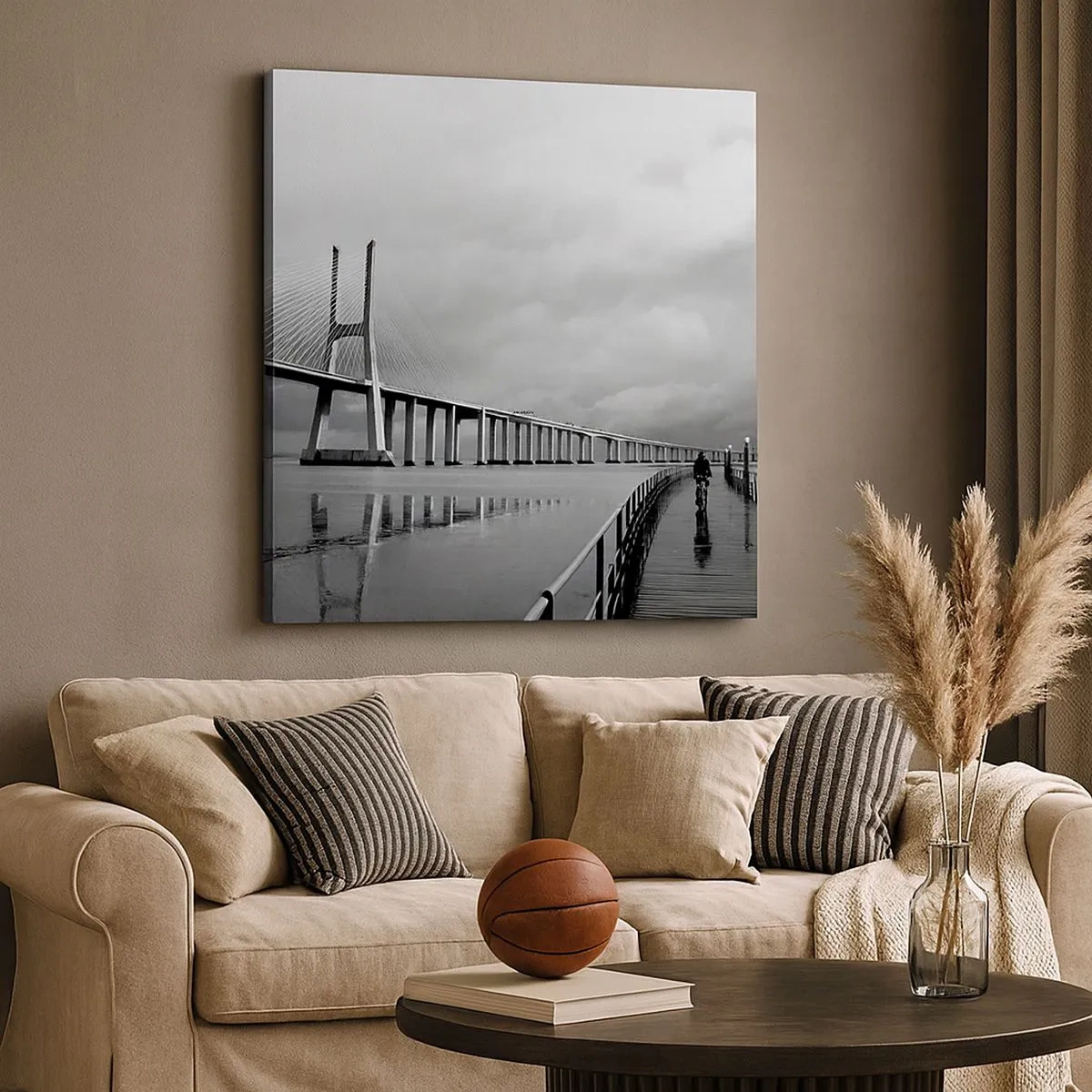 Impression sur toile - Image sur toile - A tous ceux qui lui sont important - 30x30 cm