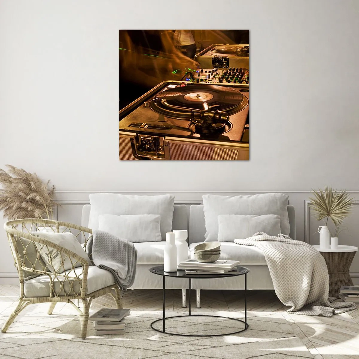 Impression sur verre - Image sur verre - Sentez-vous cette force? - 50x50 cm