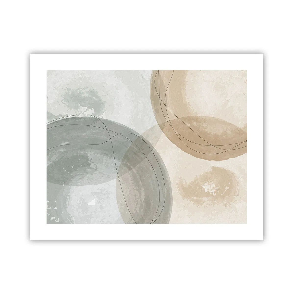 Affiche - Poster - Mondes pénétrants - 50x40 cm