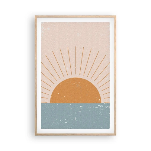 Affiche dans un chêne clair - Poster - Un miracle au quotidien - 61x91 cm