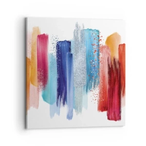 Impression sur toile - Image sur toile - En haut et en bas - 70x70 cm