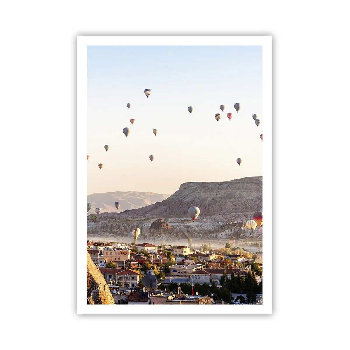 Affiche - Poster - Comme des navires dans le ciel - 70x100 cm