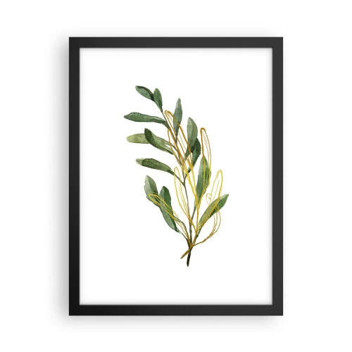 Affiche dans un cadre noir - Poster - Tout ce qui est bon - 30x40 cm