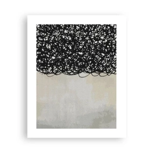 Affiche - Poster - Abstraction turbulente - 40x50 cm