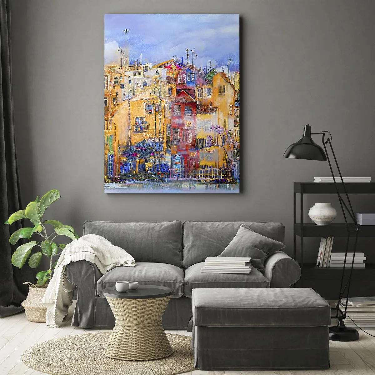 Impression sur toile - Image sur toile - Nous sommes ensemble - 65x120 cm
