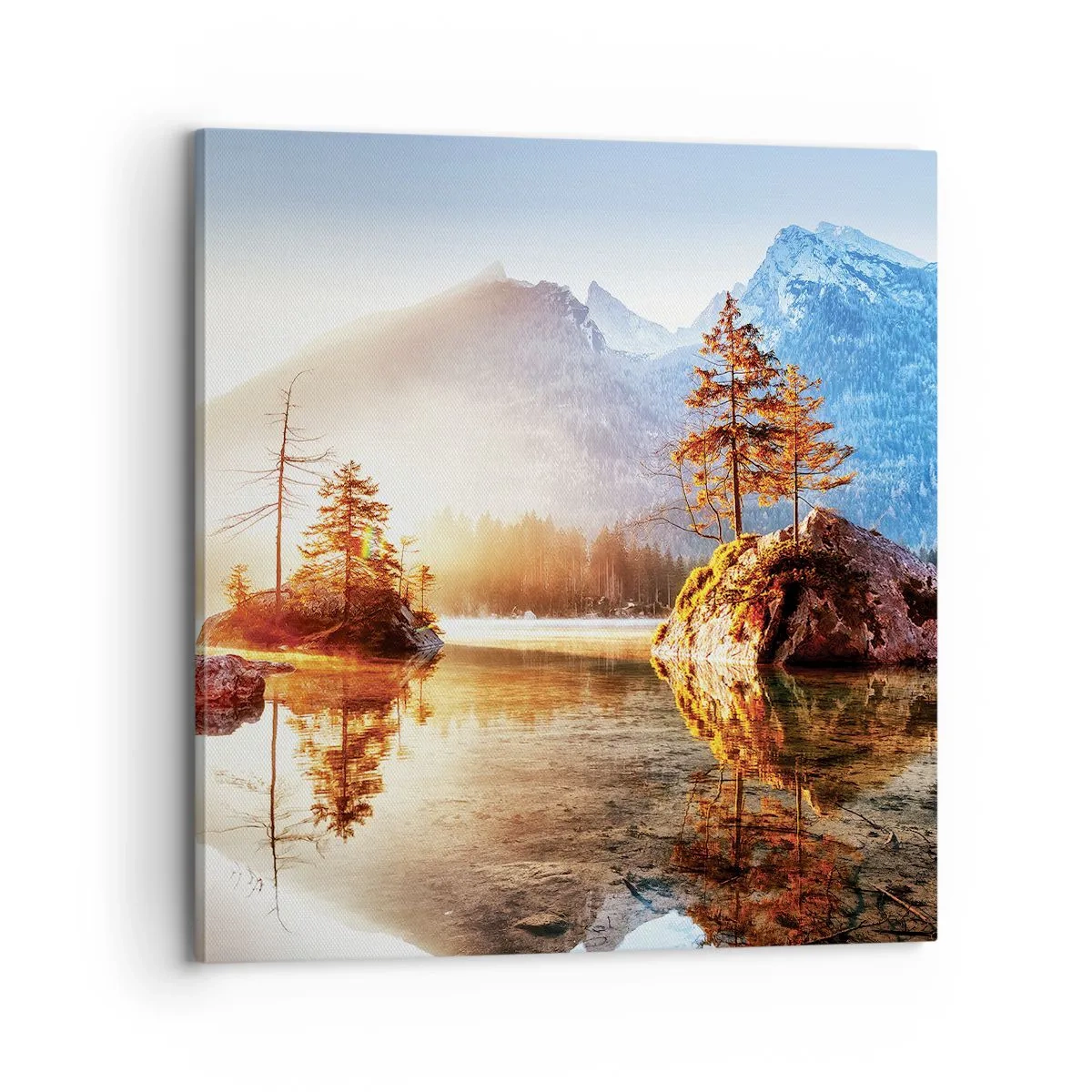 Impression sur toile - Image sur toile - La nature sous un nouveau jour - 70x70 cm