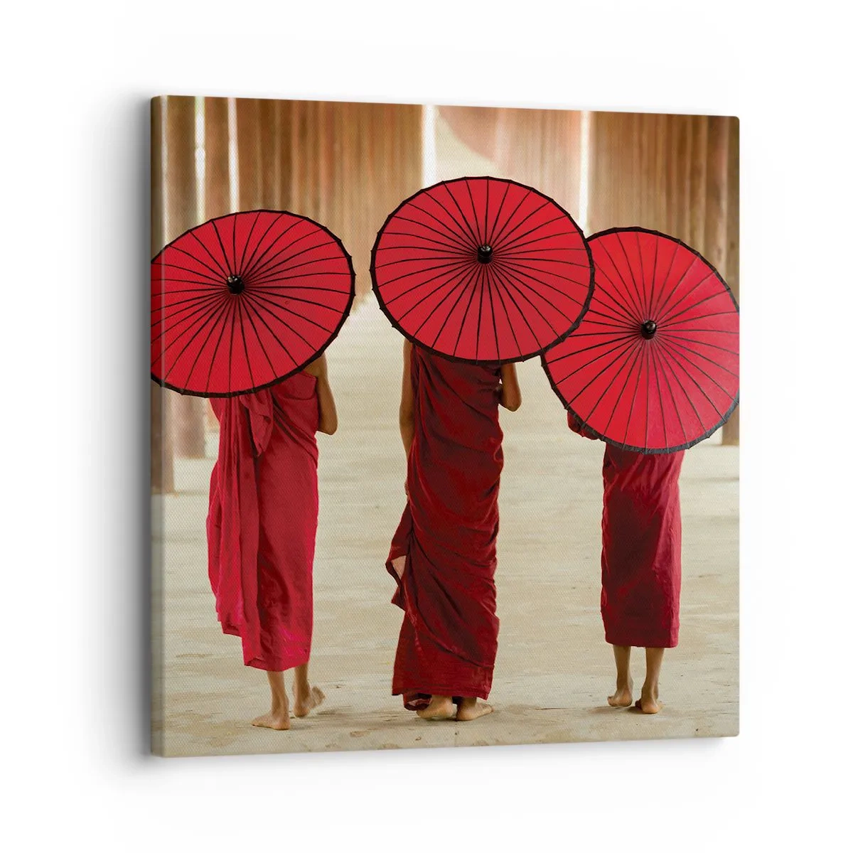 Impression sur toile - Image sur toile - Sur la route du pays pure - 30x30 cm