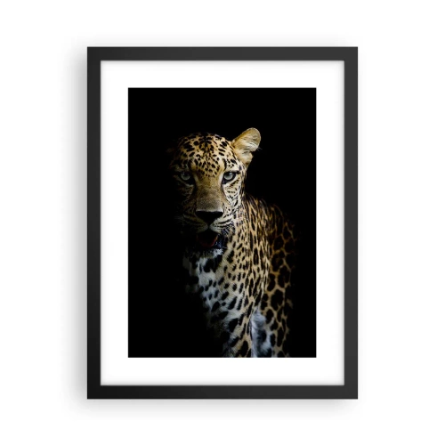 Affiche dans un cadre noir - Poster - Beauté sombre - 30x40 cm