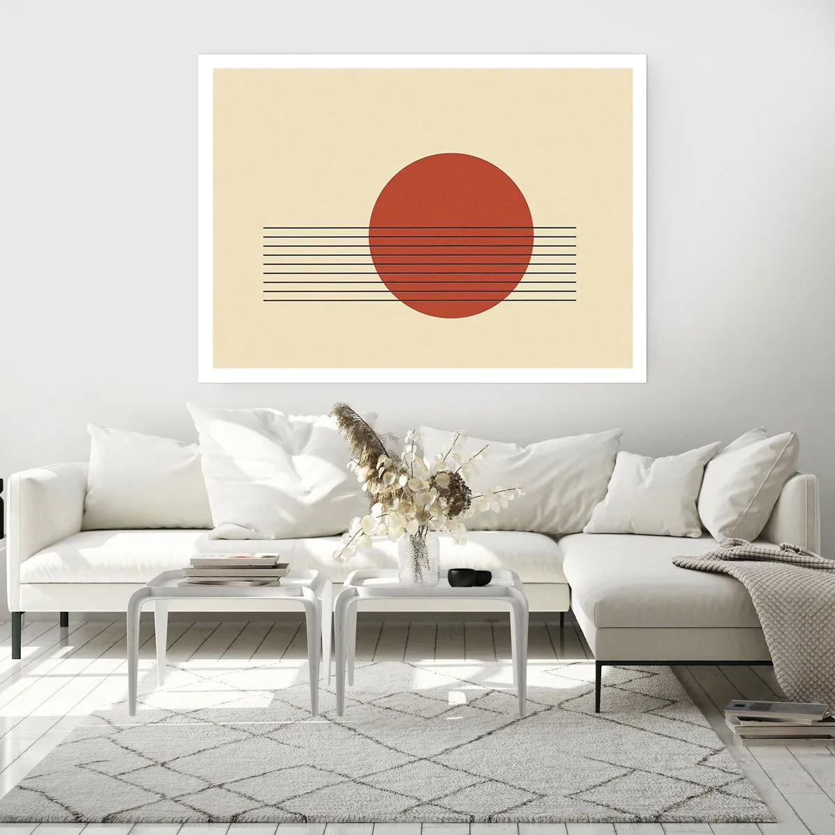 Affiche - Poster - Aux alentours et plus loin - 70x50 cm