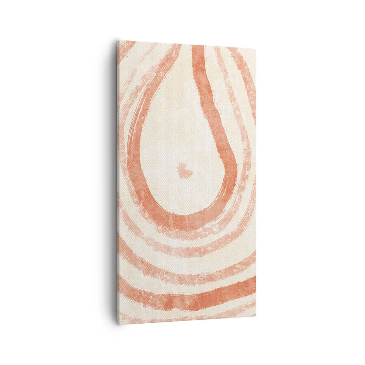 Impression sur toile - Image sur toile - Cercles de corail – composition - 55x100 cm