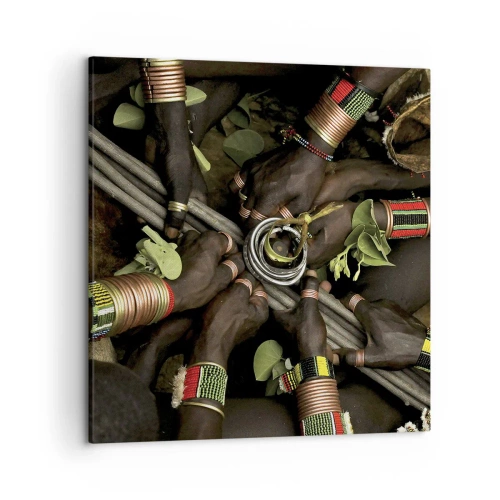 Impression sur toile - Image sur toile - Nous sommes ensemble - 50x50 cm