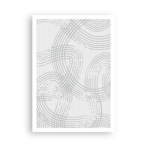 Affiche - Poster - Il n'y a pas de chemin droit - 70x100 cm