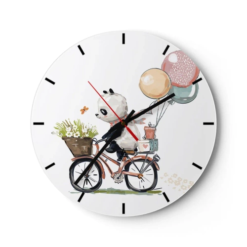 Horloge murale - Pendule murale - Jour de chance - 40x40 cm