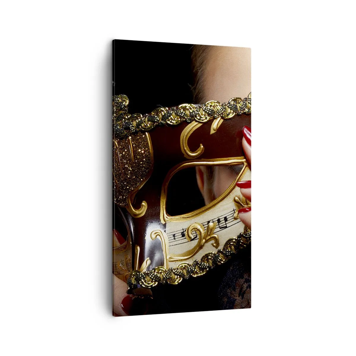 Impression sur toile - Image sur toile - Mon monde est baroque - 45x80 cm