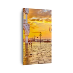 Impression sur toile - Image sur toile - Où est tout le monde? - 45x80 cm