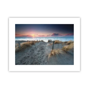 Affiche - Poster - Tu as versé l'éclat de l'arc-en-ciel sur les flots - 40x30 cm