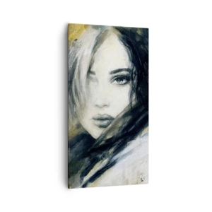 Impression sur toile - Image sur toile - plutôt innocente ou sensuelle ? - 55x100 cm