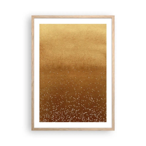 Affiche dans un chêne clair - Poster - Origine du monde - 50x70 cm