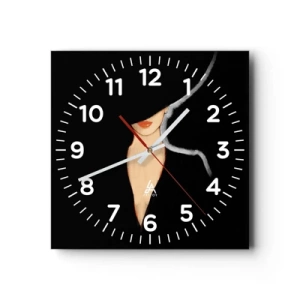 Horloge murale - Pendule murale - Élégance et style - 30x30 cm