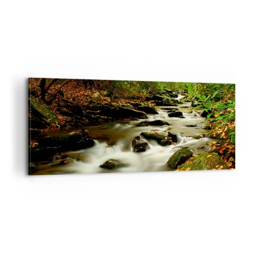 Impression sur toile - Image sur toile - Comme de l'argent liquide - 100x40 cm