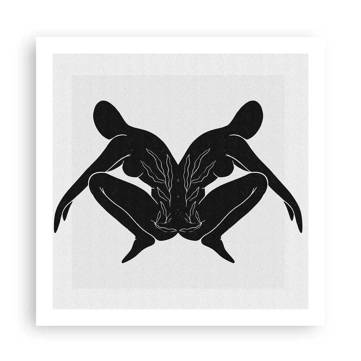 Affiche - Poster - Une âme commune - 60x60 cm