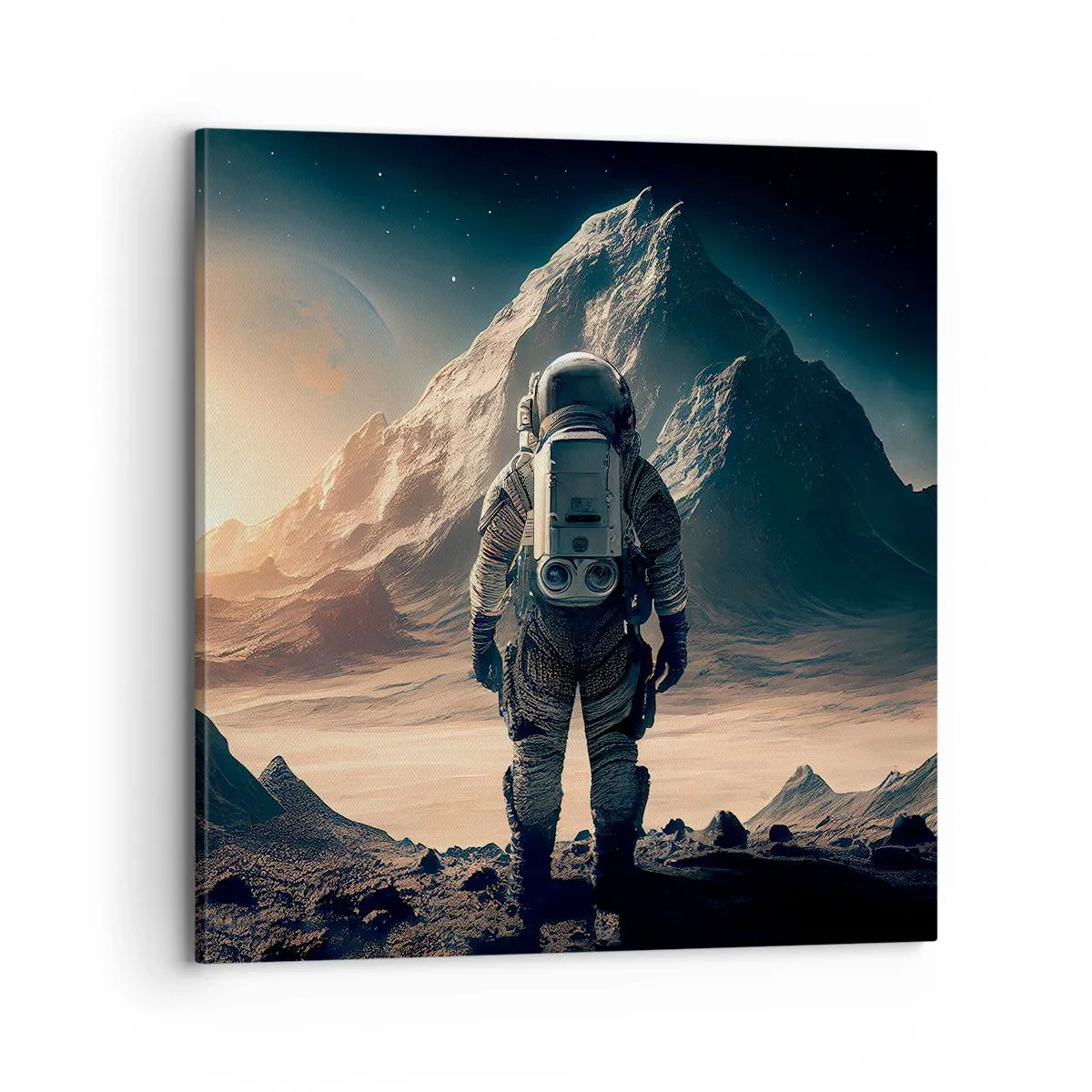 Impression sur toile - Image sur toile - Nouveau défi - 70x70 cm