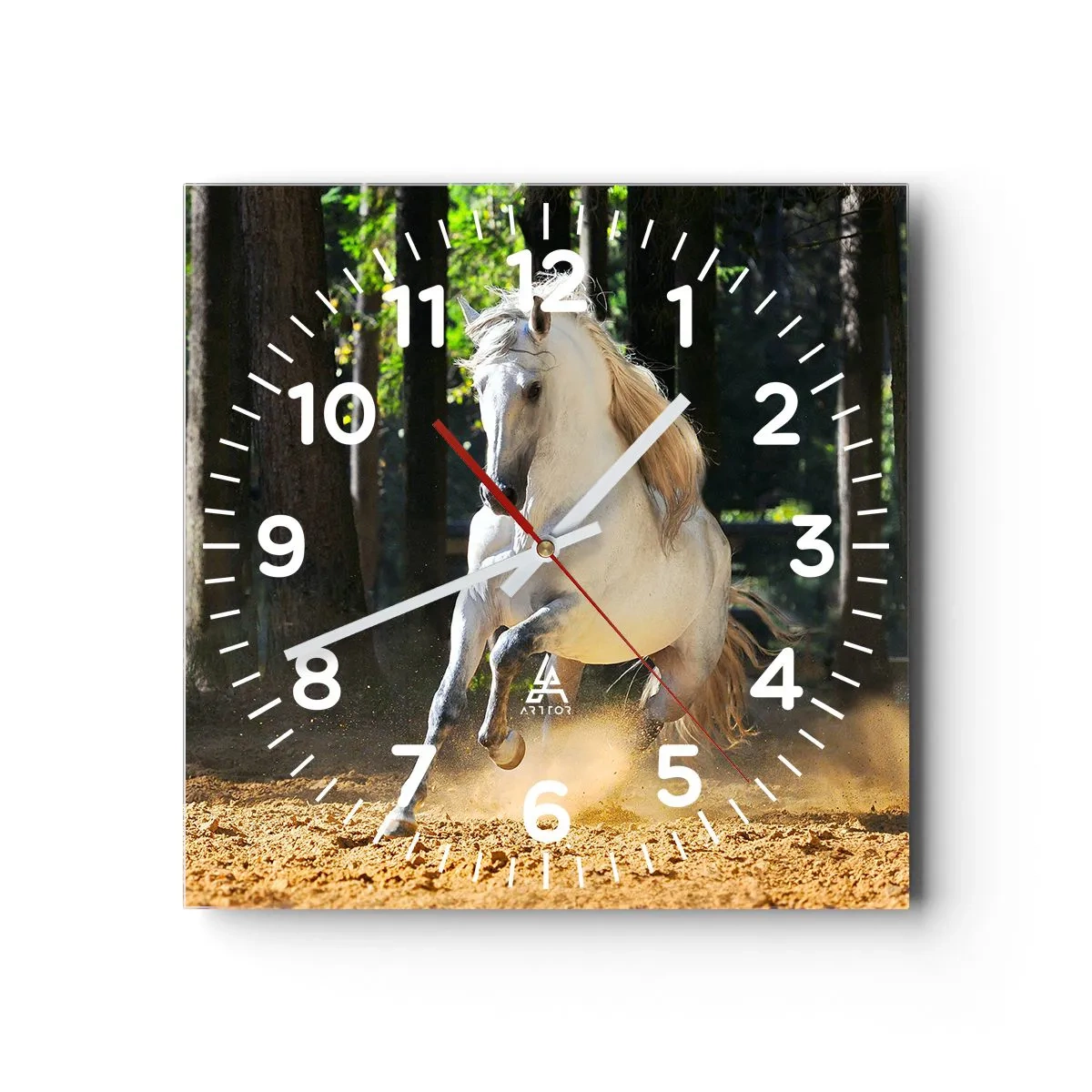 Horloge murale - Pendule murale - Comme dans un roman fantastique - 40x40 cm