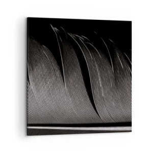 Impression sur toile - Image sur toile - La plume – un design magnifique - 50x50 cm