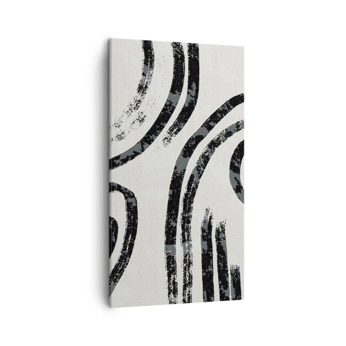 Impression sur toile - Image sur toile - À moitié arrêté - 45x80 cm