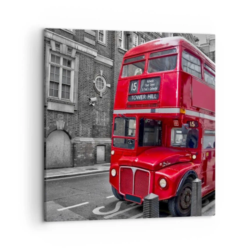 Impression sur toile - Image sur toile - Toujours la même chose - 50x50 cm