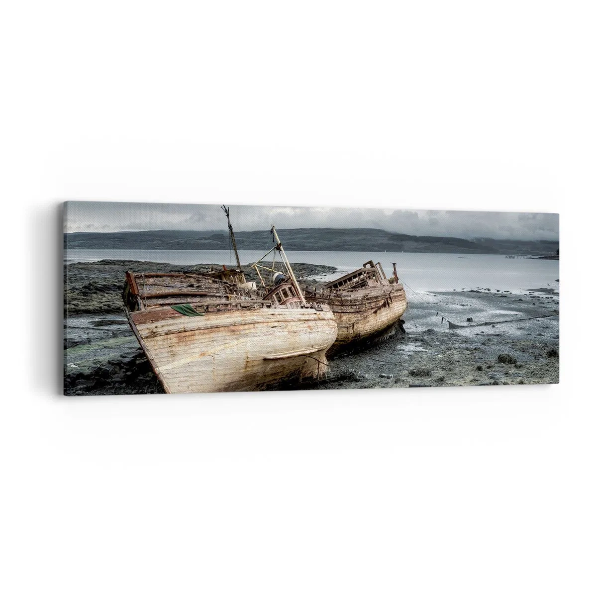 Impression sur toile - Image sur toile - "En signe d'épreuves difficile" - 90x30 cm